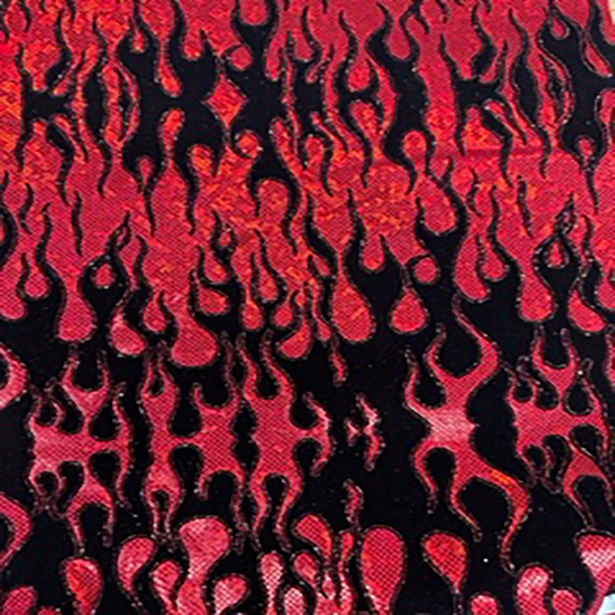 Fire Hologram Shimmery Spandex Fabric - Elite Master Grade Flame Flex, Lightweight Dressmaking Material for Creative Dancewear | Spandex Palace, Projects, Holographic, Ideal, Athleisure Fashion, Glam, Per Yard
