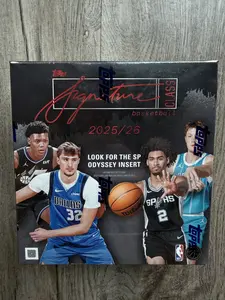 2025-26 TOPPS Signature Class Basketball MEGA BOX
