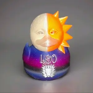 LEO - ZODIAC 3D PRINTED DUCK COLLECTIBLE