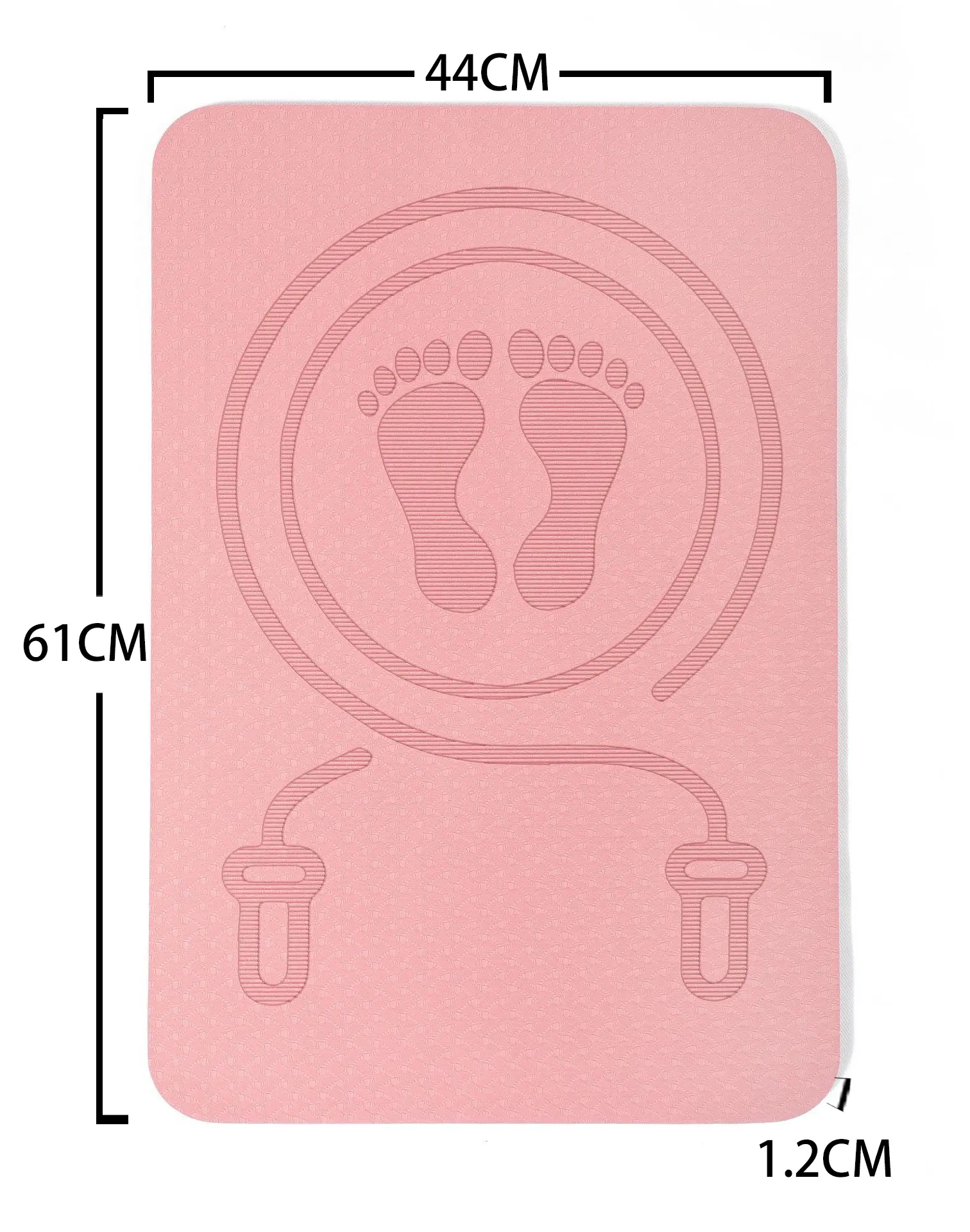 Thick Square Jump Rope Mat, Anti-Slip Silent Fitness Accessory for Indoor Floor Workout, Exercise Mat for Floor, Exercise Mats For Floor, Fitness Accessories