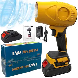 Turbo Jet Blower,Leaf Blower, Violent Turbo Fan, Brushless Pure Copper Motor,Car Drying After Wash, Handheld Snow Blower,Cordless Turbo Power Air Duster,Home Improve,Garden Mainte Perfect Christmas & New Year Gift Idea