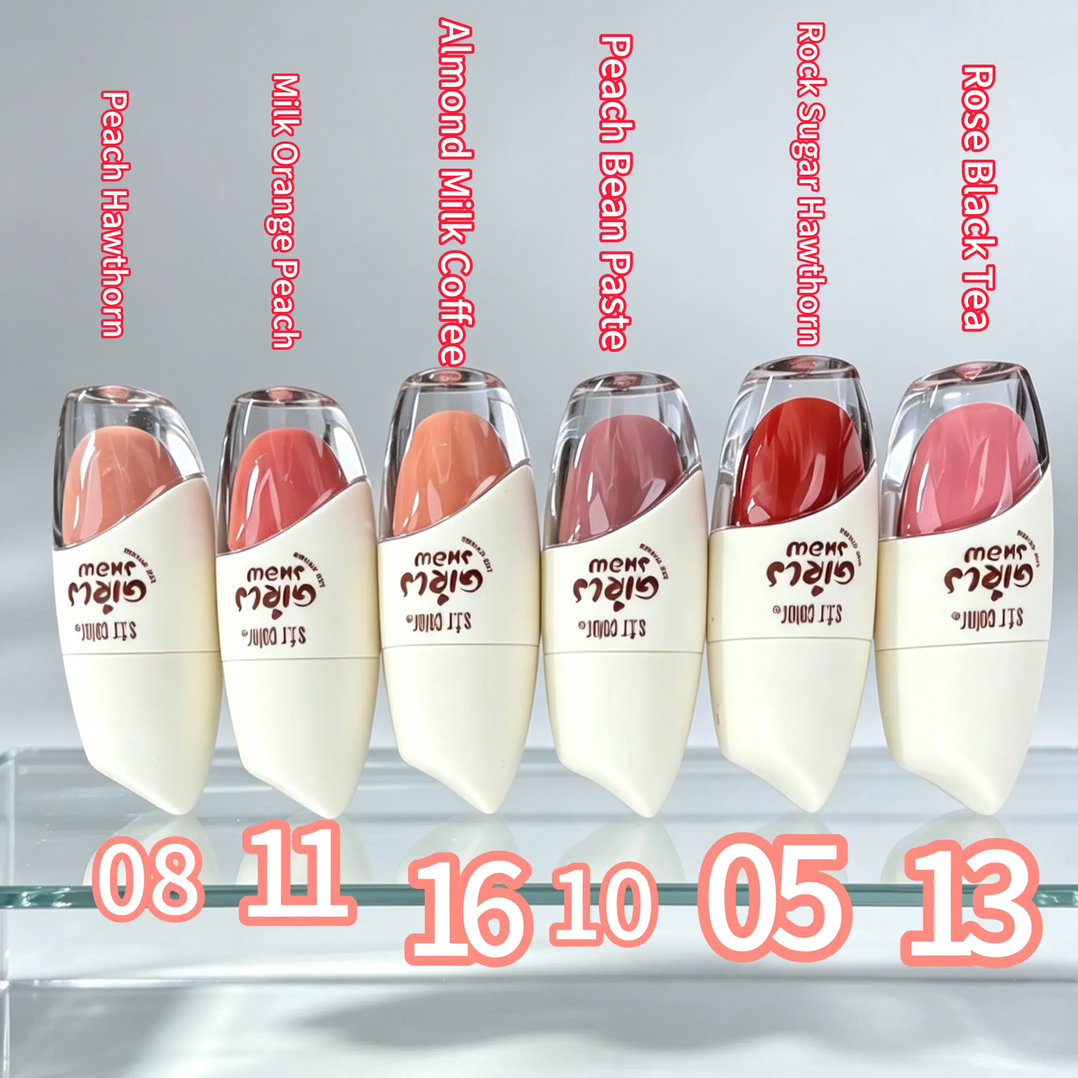 6-Piece Matte Nude Shades Lip Tint Set - Long-Lasting, Waterproof, Anti-Fade Liquid Lipstick Stain, 3.5 Ml, Lip Care, Beauty on the Go, for Everyday & Date Makeup, All Skin Types, Student-Friendly Cosmetic