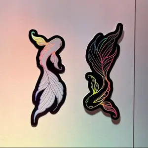 Custom Holographic Gojo/Geto Sticker