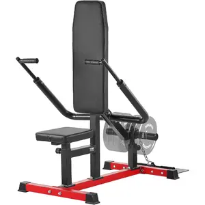 VEVOR Chest Press Machine, Bench Press Set, Adjustable Flat Incline Bench with Independent Converging Arms, Upper Chest Equipment, Fitness Home Gym Equipment Chest