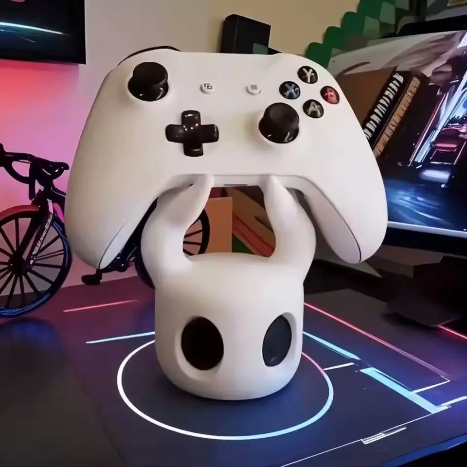 Universal Game Controller Stand With PS4/PS5/Switch 3D Printing Stand Computer Desktop Storage Ornament Console Controller Accessories Gaming Accessories Game Controller Holder