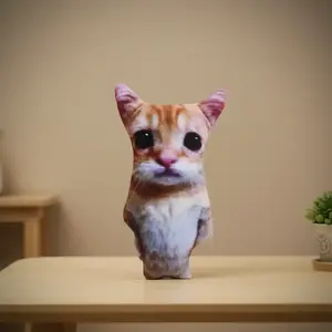 Cute Cat Plush Toy, Simulation Cat Plush Toy, Birthday Holiday Gift, Funny Plush Toy, Stuffed Toy for Home & Office, Stuffed Animal