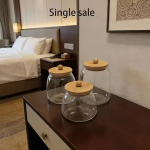 Airtight Glass Storage Jars with Lids Large Capacity for Kitchen Pantry Organization Dry Food Tea Coffee Beans Spices Snacks Bulk Airtight Containers