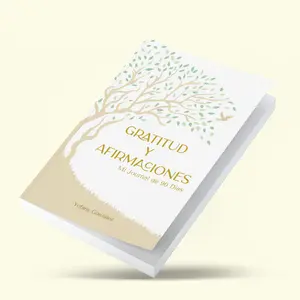 Journal de Gratitud y Afirmaciones – 90 Días para Crear Hábitos, Enfoque y Bienestar Emocional Gratitude Notebook