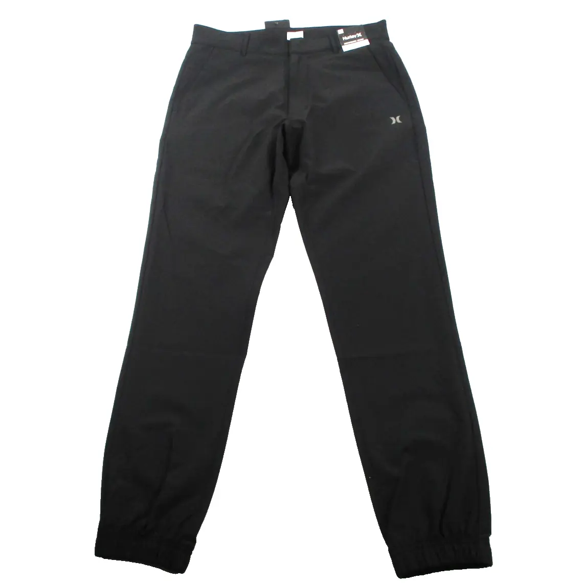 Hurley Exist Everyday Pants Men 28 Black Performance Jogger Water Resistant 1241 NWT