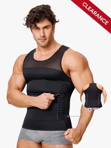 【Clearance】Men's  Waist Reducing Shapewear Tummy Control Shapewear  Waist Trainer Comfy Stretchy Waist High Stretch Shapewear dealsforyoudays