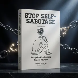 Self-Help Psychology Book: Stop Self-Sabotage, Overcome Overthinking & Boost EQ for Personal Growth & Success limited-time free shipping tiny palm-size ot nt scripture