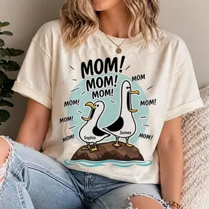 2026 Seagull Mom Mom Mom, Trending Personalized Shirt, Funny Mother's Day Gift For Mom, Dad Shirt, Funny Nemo T-Shirt, Seagull Nemo Shirt EMS