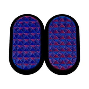 Dual Color Fidget Slider - Silent or Clicky - Diamond & Ribbed Textured Options, Compact & Lightweight Design, Ideal for Stress Relief & Sensory Engagement fun fidget sensory toy Tactile Sensation Grip fidgets calming  toys stim  toy Stressreliever