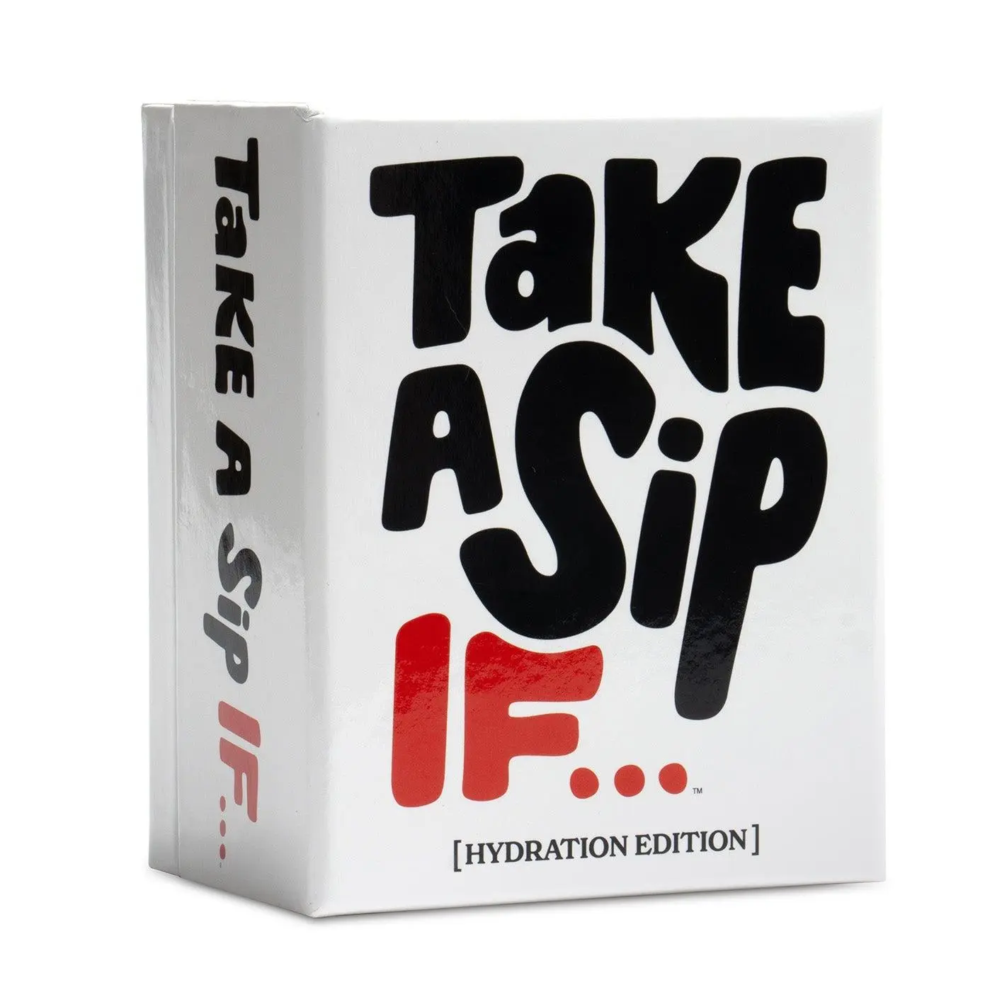 Take A Sip If... Hydration Edition Party Game for Fun Nights & Gatherings with Relatable Prompts for 2+ Players