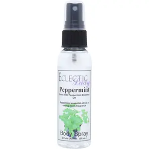 Peppermint Body Spray, Hydrating Body Mist for Daily Use - Made with Peppermint Essential Oil