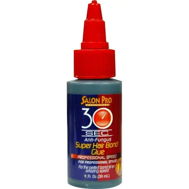 Salon Pro 30 Seconds Super Hair Bond Premium Wig Adhesive - Professional Haircare Glue for Secure Hold, Weft Application, Stitched Side Use, Beauty & Personal Care Hair Styling Product