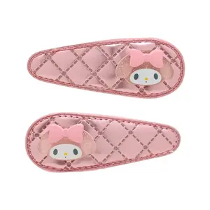 My Melody 2-pc Quilted Hair Clip Set