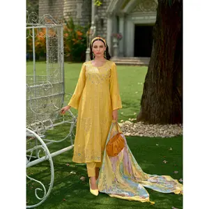 Zariha Yellow Anarkali