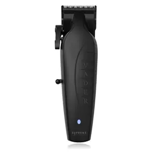 SUPREME TRIMMER VADER Clipper BLDC Brushless Motor DLC Taper Blades, USB Charger Cord, Kit Includes 10 Pieces, Oil Bottle Salon Comfort