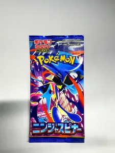 Pokemon Japanese Ninja Spinner Mega M4 Loose Packs Sealed From Official JP Pokemon Center Greninja Loose Packs