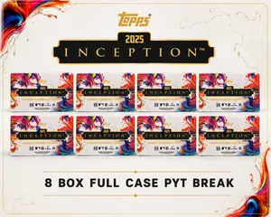MLBB63 PYT 2025 Topps Inception FULL CASE BREAK (8x Hobby Boxes)