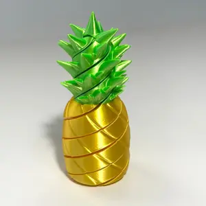 Pineapple Spiral - 3D Printed Articulating Figure