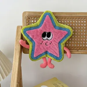 3Pcs Star Shaped Towels, Soft Polyester Durable Compact Towels, Travel Friendly Hand Wash Only Design for Bathroom Daily Use & Christmas Gift