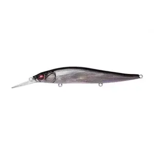 Megabass Vision 110+1 Jerkbait - GG Deadly Black Shad