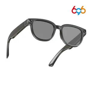 Smart Glasses 4K Camera Hands Free Video Recording 13MP HD Wide Angle Anti Vibration Vlogging Glasses with AI Translation Assistant and WiFi Music Control Multifunctional Wearable Smart Glasses