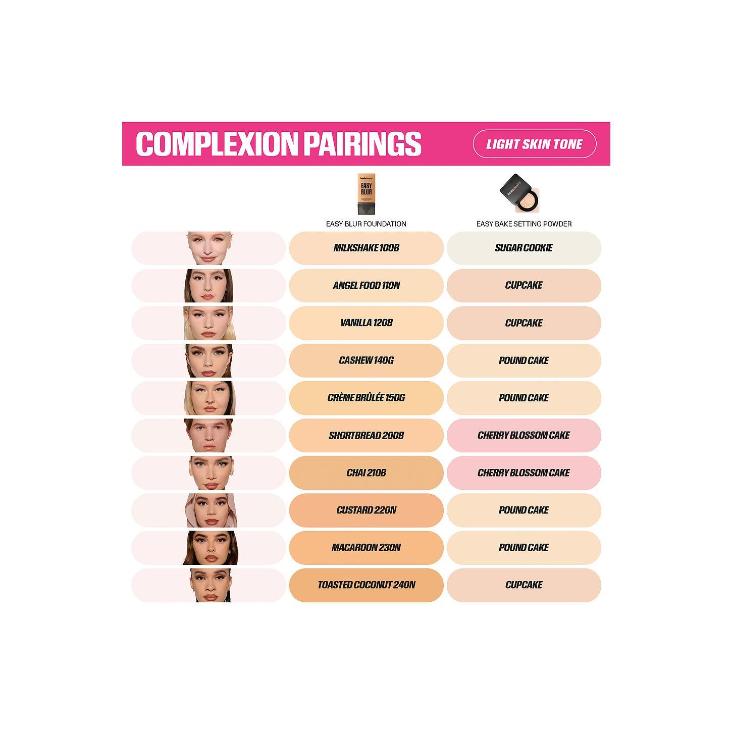 Huda Beauty Easy Blur Foundation in Vanilla 120B