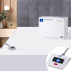 Heated Mattress Pad Full Size 54x75 Inch, Zone Heating Electric Bed Warmer with Deep Pocket, 10 Heat Setting Controller & 1-12 Hours Auto Shut Off, Knitted Breathable Heated Mattress Cover