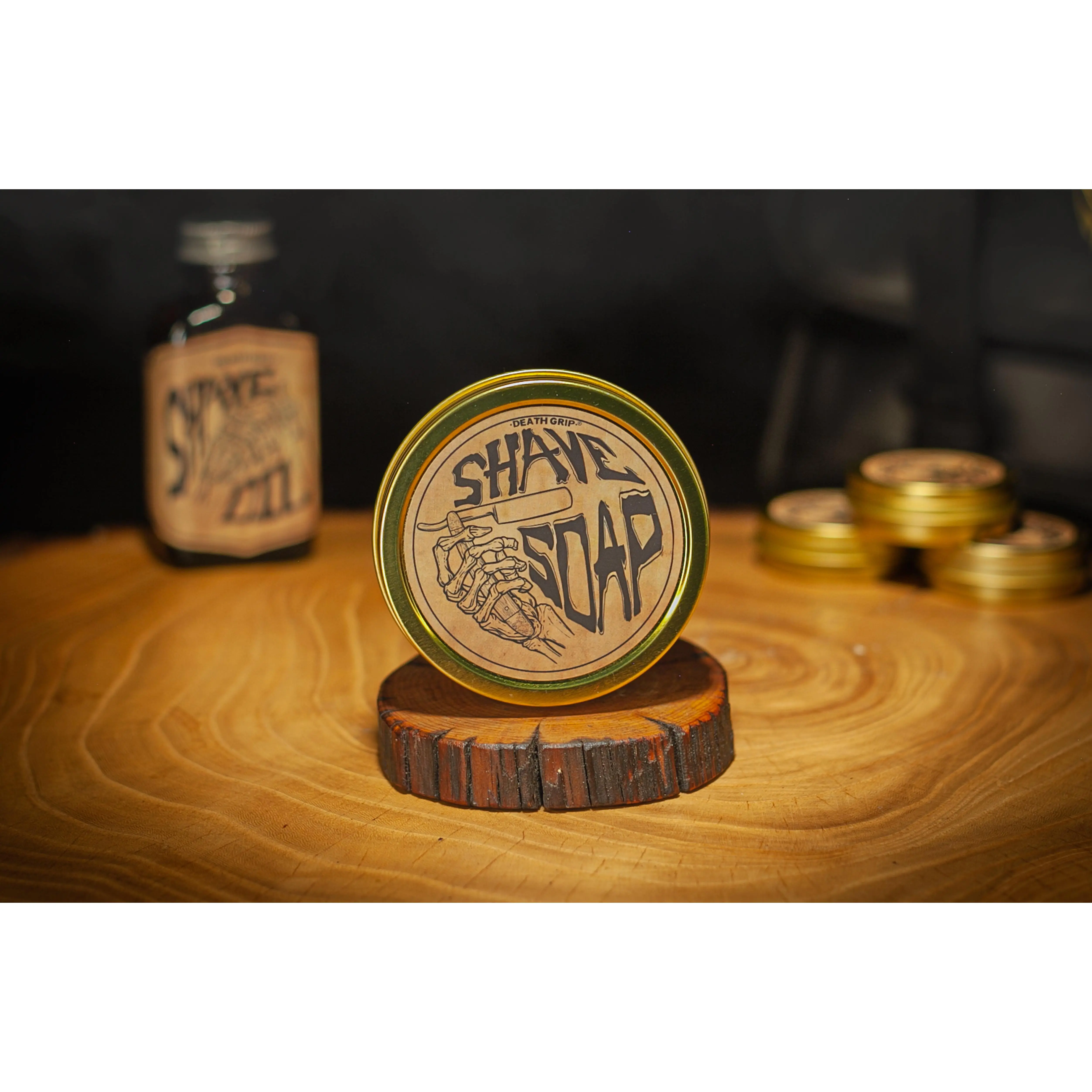 Best Shave & Body Bar Soap For Men | Tea Tree Shaving Soap African Black 4oz Bar