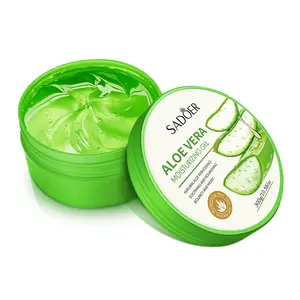 This aloe vera moisturizing gel has a light and refreshing texture that is quickly absorbed by the skin. It contains nourishing ingredients to help keep skin soft and hydrated, making it suitable for daily skincare.
