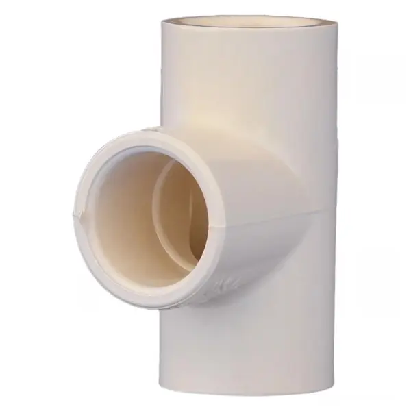 Charlotte Pipe FlowGuard 1/2 in. Socket X 1/2 in. D Socket CPVC Tee – Durable & Reliable Plumbing Fitting
