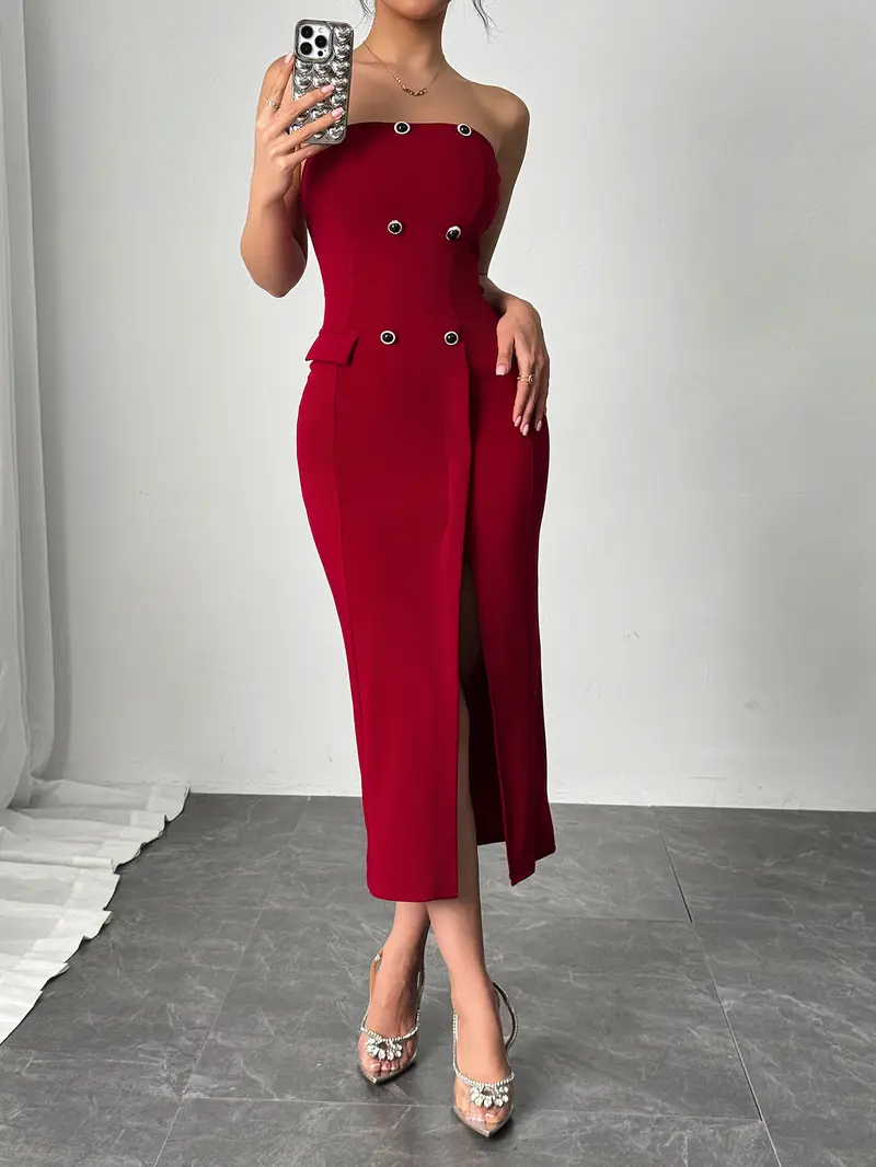 princess polly baby blue dress burgundy dress outfit winter