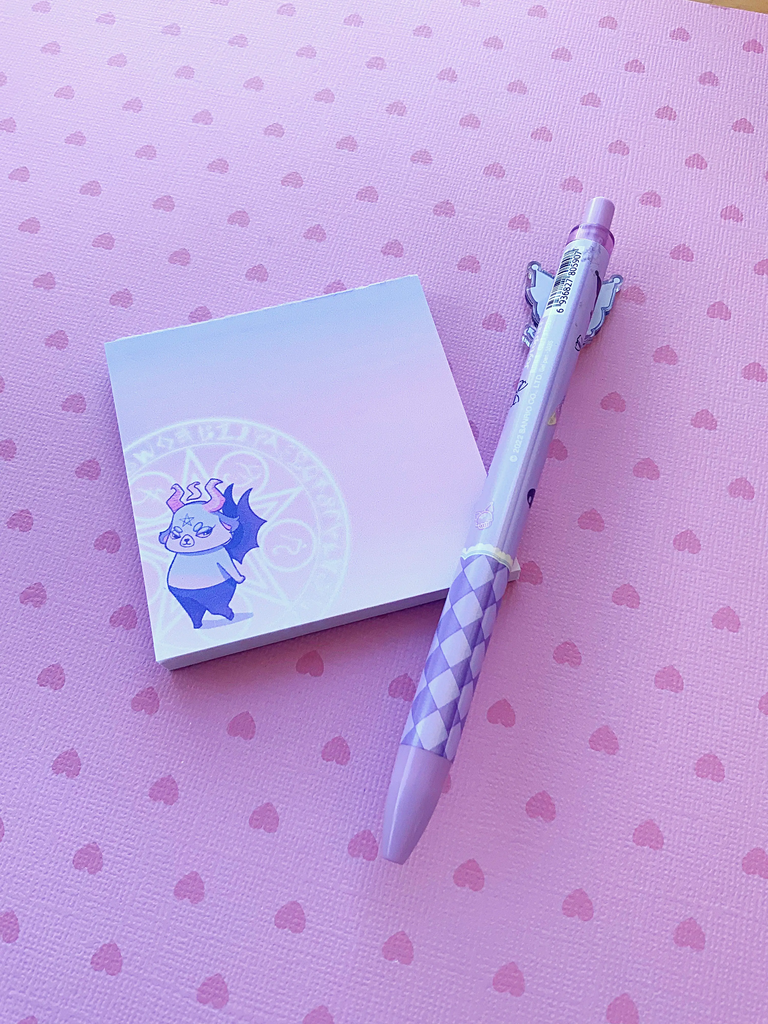 Baphomet Memopad, 3x3 inches, 50 tearaway pages