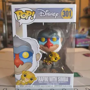 Funko Pop Rafiki with Simba #301 Disney's The Lion King