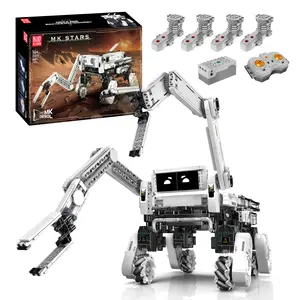 Mould King 21075 Robot Dog Building Blocks, 1887 Pieces Remote Controlled Robot Dog Toy for Adults and Kids