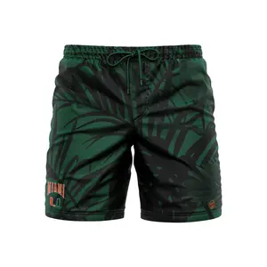 Miami Hurricanes Men's Midnight Palm Trunks