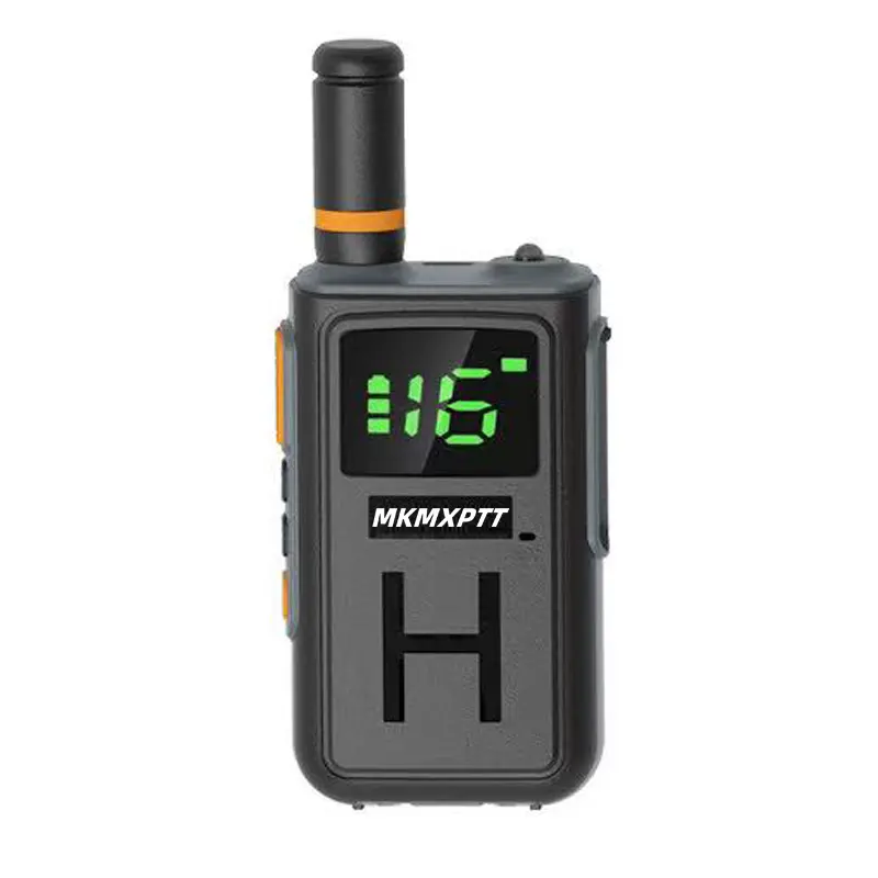 Popular Mini Durable Walkie-Talkie with Convenient USB Charging LCD Display, Suitable for Outdoor Sports, Hotels, Restaurants, Property Security Patrol, and Handheld Two-Way Communication