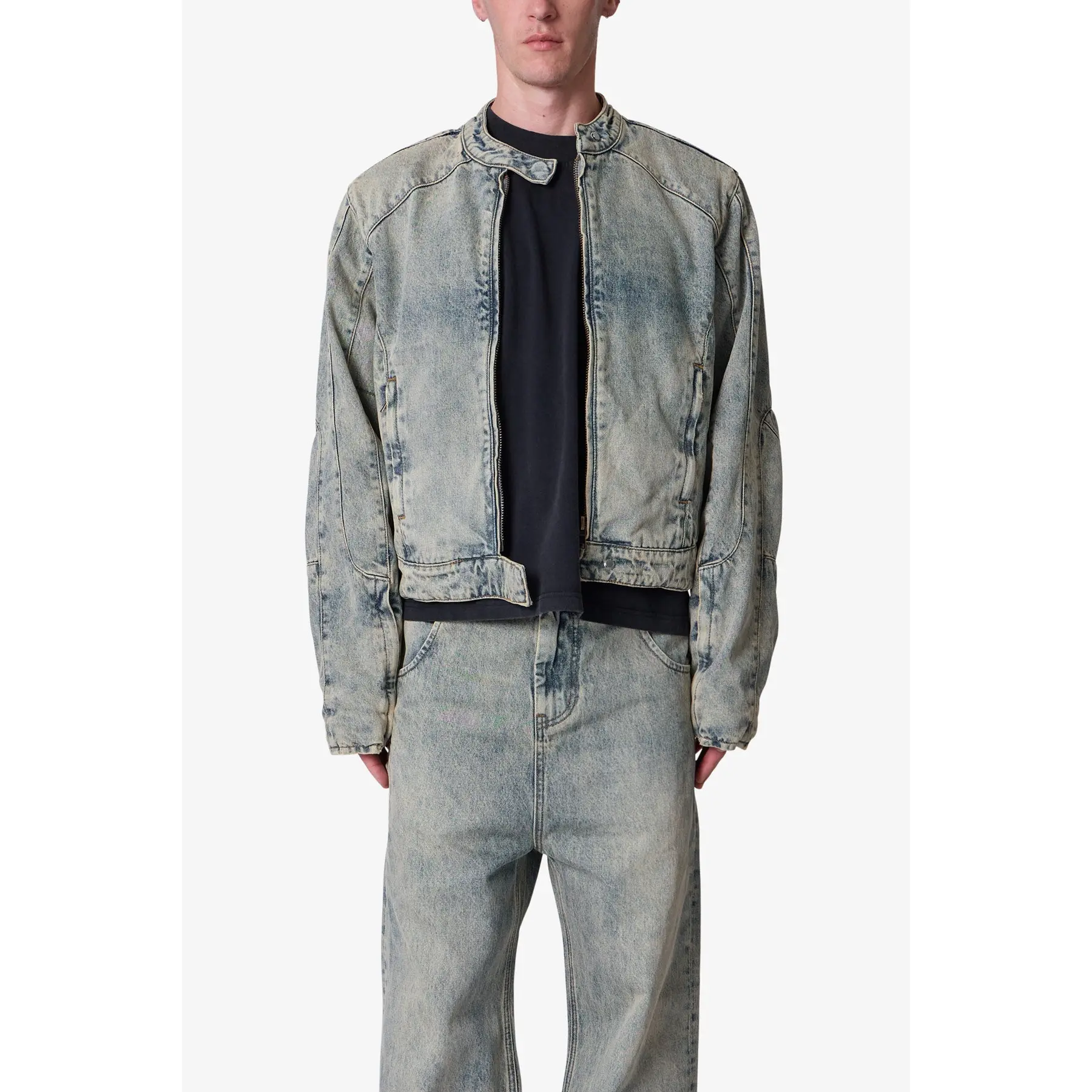 mnml Moto Denim Jacket