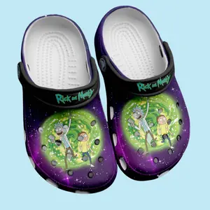Rick and Morty Galaxy Clogs – Lightweight and Stylish Design Shoe