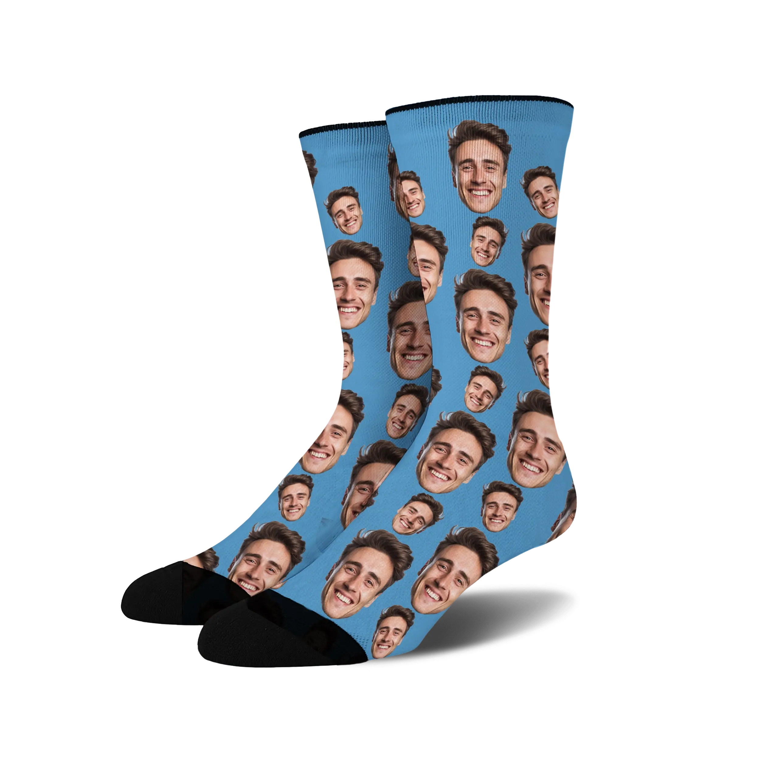 Custom Novelty Face Socks