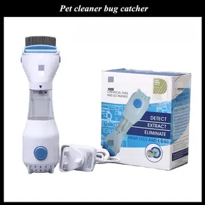 Pet Electric Flea Scratcher Multifunctional Hair Cleaner Cat and Dog Flea and Tick Removal Comb kid adult