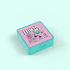 Flintts Mouth Watering Mints: Cotton Candy F-Strength 222, Sugar-Free & Vegan, Dry Mouth Mints