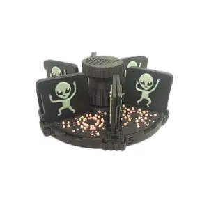 Flipbook Spinner Glow Dancing Alien  (See description for more info on how to view)