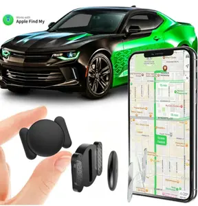 Gps para auto,GPS Tracker for Car,Motorcycle or Bicycle,Mini GPS Trackers Device with Weatherproof Magnetic Case-Works with Find My (ios only)