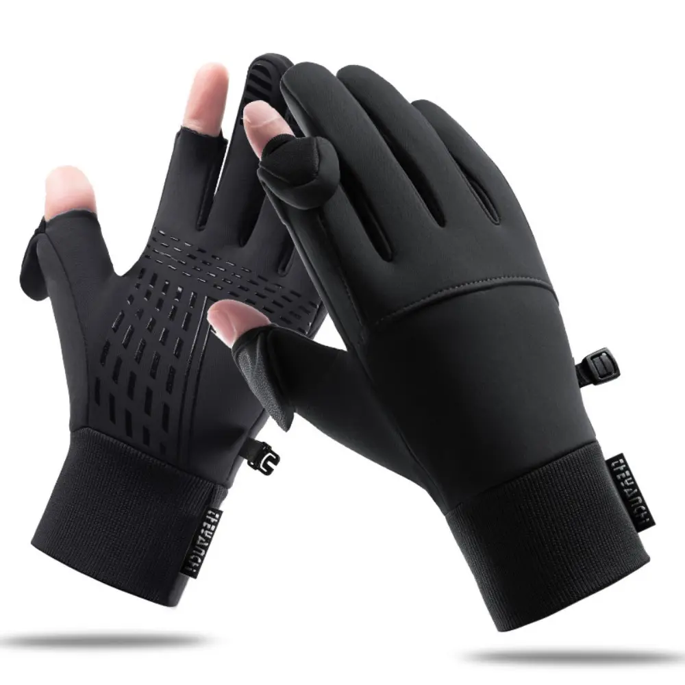 Winter Cycling Gloves for Men and Women, Thermal Insulated Windproof Touchscreen Gloves, Cold Weather Biking Ski Gloves for Riding, Skiing, Active Outdoor Sports, Waterproof Gloves