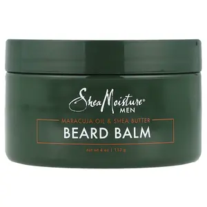 SheaMoisture Men, Beard Balm, Maracuja Oil & Shea Butter, 4 oz (113 g)