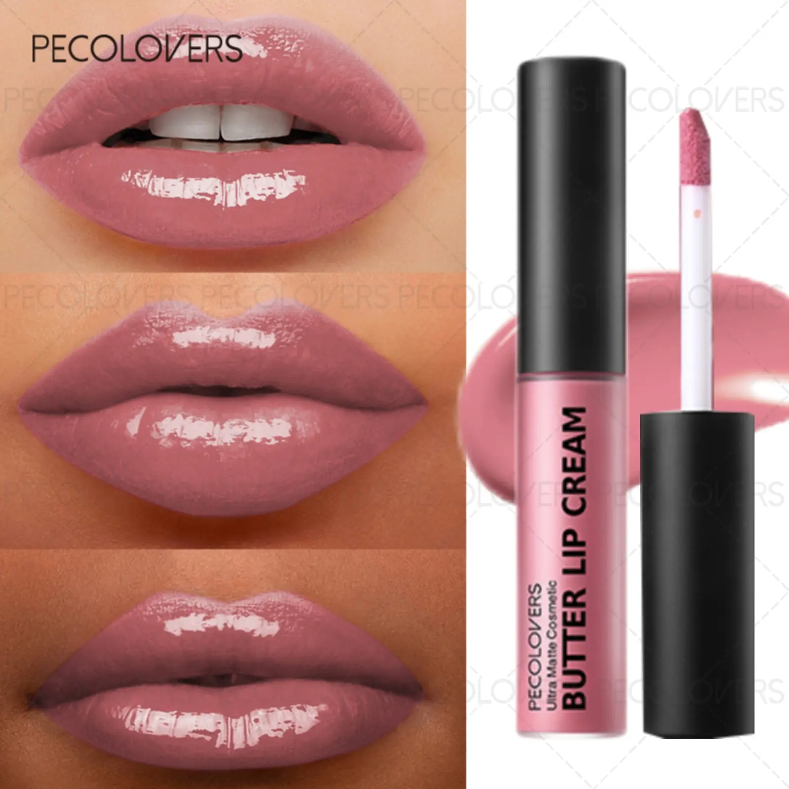 1PC Long-Lasting Moisturizing, Hydrate Mirror Effect Lip Glaze Lipgloss Lip Moisturizer Gloss - Glossy, Hydrating, Non-Greasy & Long-Lasting Liquid Lipstick in Berry, Pink, Red Shades - Perfect Gift for Women Lip Gloss Tint Moisturizing Lip Color